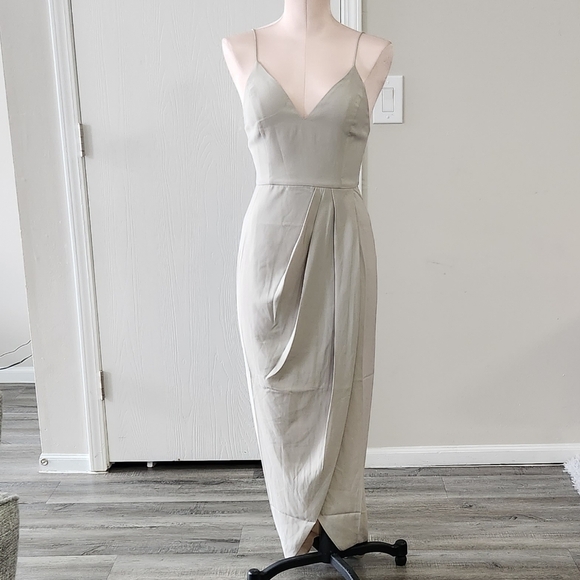 New!Shona Joy cocktail core draped dress‎ - Picture 3 of 12